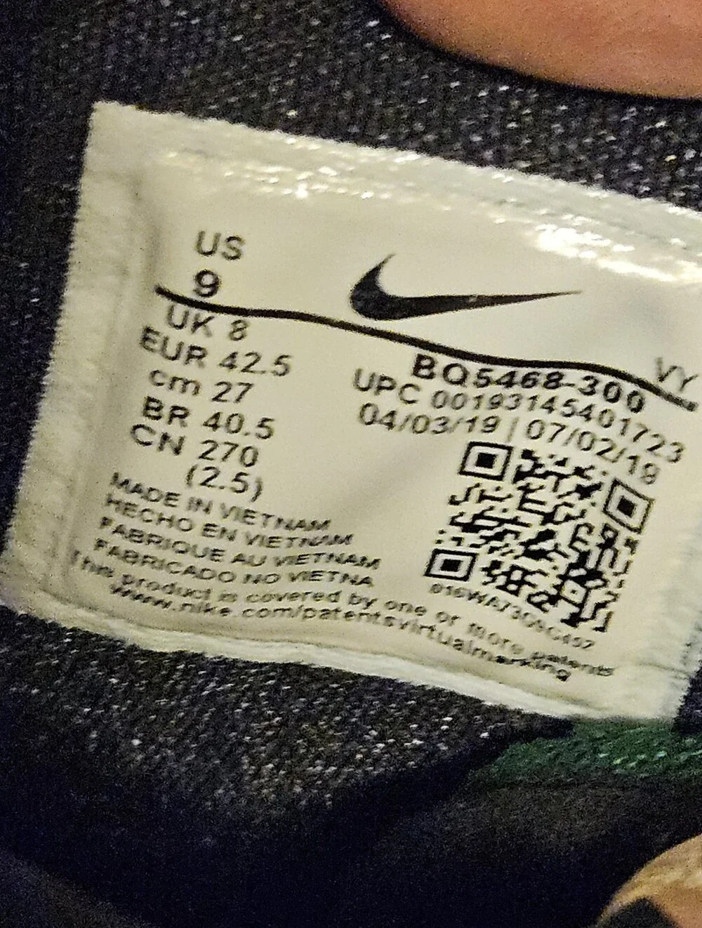 Nike Zoom Rize TB Size 9 men's shoes
